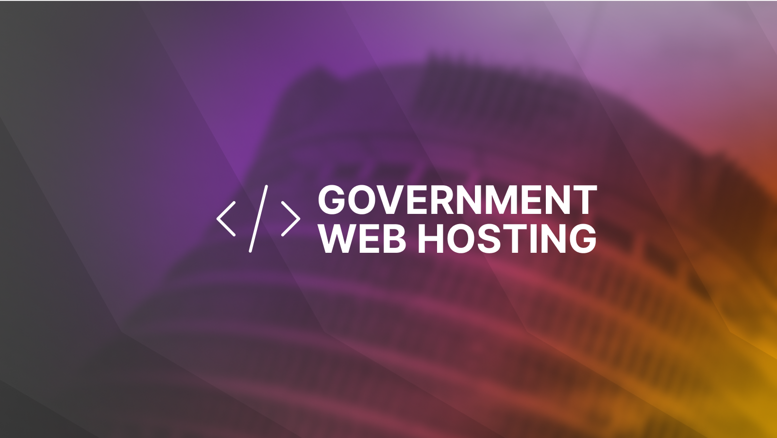 Government web hosting in NZ