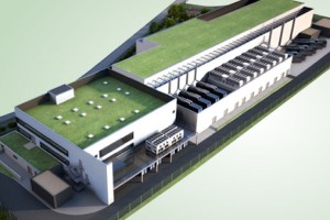 Data centre exterior.