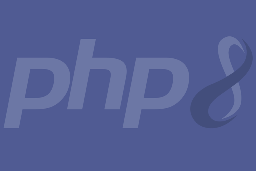 PHP8 logo.