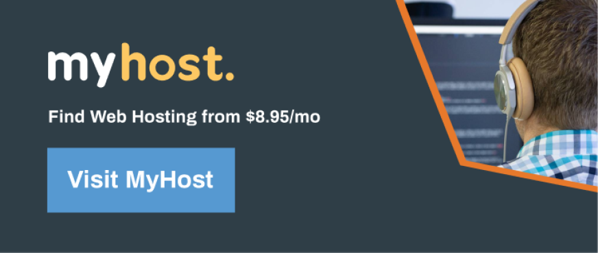 MyHost offers simple, low-cost web hosting.